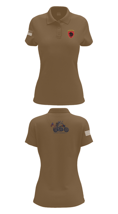 124th FRSD 51452565 Women's Short Sleeve Performance Polo  - 15
