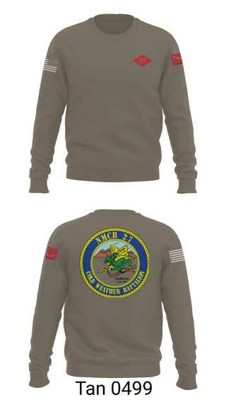 Crew Neck Sweatshirt, NMCB  27, Navy, Teamtime, Team time, sublimation, custom sports apparel, team uniforms, spirit wear, spiritwear, sports uniforms, custom shirts, team store, custom team store, fundraiser sports, apparel fundraiser