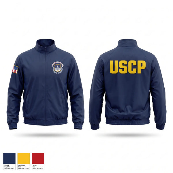 Windbreaker, USCP, Police, Teamtime, Team time, sublimation, custom sports apparel, team uniforms, spirit wear, spiritwear, sports uniforms, custom shirts, team store, custom team store, fundraiser sports, apparel fundraiser