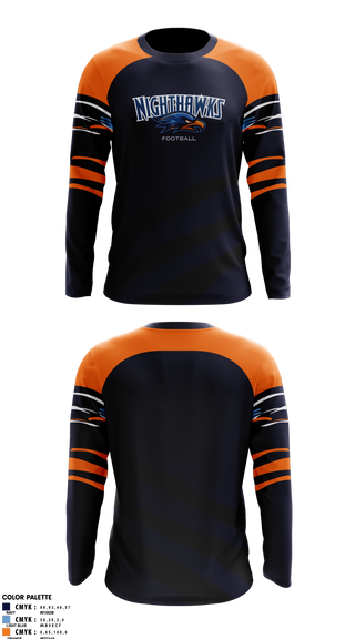 Long Sleeve Performance Shirt, Herbert Akins Road Middle School, Track & Field, Teamtime, Team time, sublimation, custom sports apparel, team uniforms, spirit wear, spiritwear, sports uniforms, custom shirts, team store, custom team store, fundraiser sports, apparel fundraiser