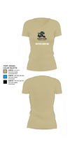 Raptor Roofing 26077645 Women's Short Sleeve V-neck Shirt - 38