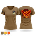 Fenix, 1-227 AB, 1 ACB, 1 CD Women's Short Sleeve V-neck Shirt - 1