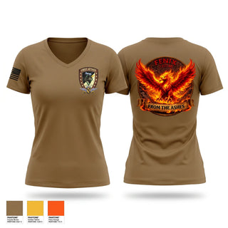Womens Short Sleeve Vneck Shirt, Fenix, 1-227 AB, 1 ACB, 1 CD, Army, Teamtime, Team time, sublimation, custom sports apparel, team uniforms, spirit wear, spiritwear, sports uniforms, custom shirts, team store, custom team store, fundraiser sports, apparel fundraiser