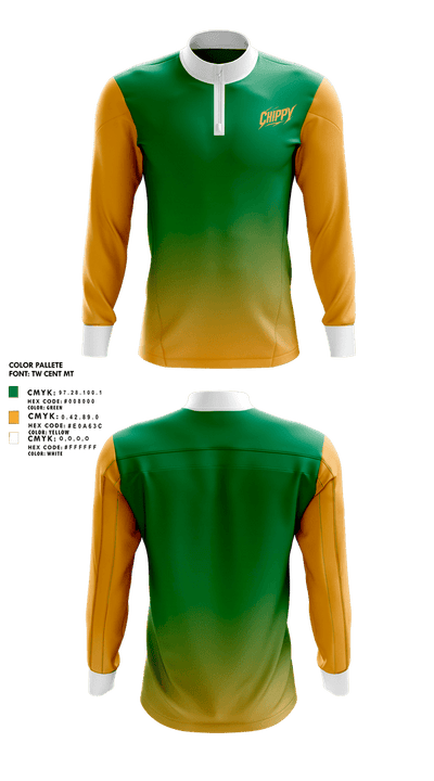 Chippy 62062529 Quarter Zip Jacket - 1