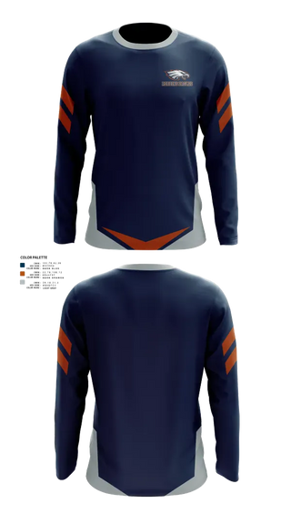 Long Sleeve Performance Shirt, Robbins Eagles, , Teamtime, Team time, sublimation, custom sports apparel, team uniforms, spirit wear, spiritwear, sports uniforms, custom shirts, team store, custom team store, fundraiser sports, apparel fundraiser