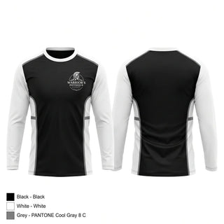 Long Sleeve Performance Shirt, Warriors Physique Fitness, , Teamtime, Team time, sublimation, custom sports apparel, team uniforms, spirit wear, spiritwear, sports uniforms, custom shirts, team store, custom team store, fundraiser sports, apparel fundraiser