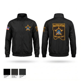 Windbreaker, RCSO BACKSEATERS, Police, Teamtime, Team time, sublimation, custom sports apparel, team uniforms, spirit wear, spiritwear, sports uniforms, custom shirts, team store, custom team store, fundraiser sports, apparel fundraiser
