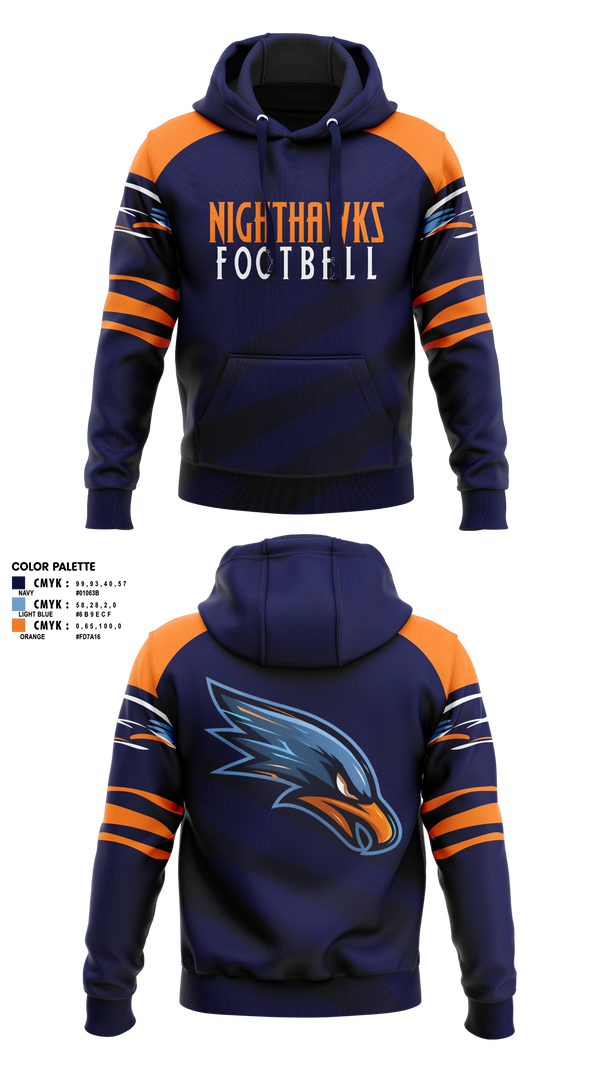 Hoodie, Herbert Akins Road Middle School, Track & Field, Teamtime, Team time, sublimation, custom sports apparel, team uniforms, spirit wear, spiritwear, sports uniforms, custom shirts, team store, custom team store, fundraiser sports, apparel fundraiser