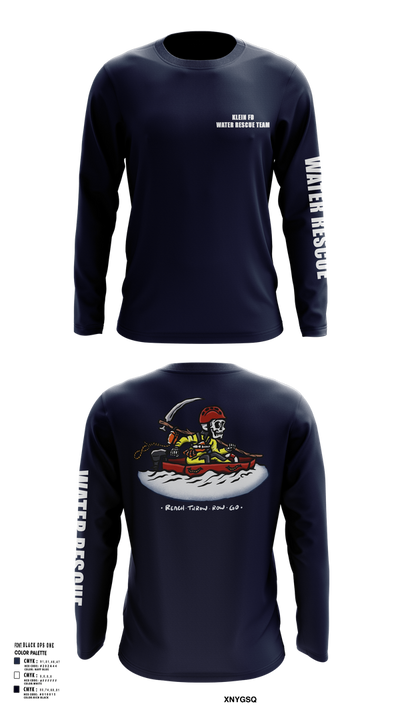 Klein Fire 38 11019570 Long Sleeve Performance Shirt 170