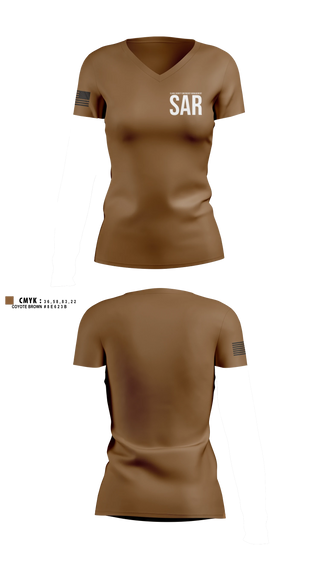 Womens Short Sleeve Vneck Shirt, Clark County Sheriffs Office, Police, Teamtime, Team time, sublimation, custom sports apparel, team uniforms, spirit wear, spiritwear, sports uniforms, custom shirts, team store, custom team store, fundraiser sports, apparel fundraiser