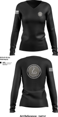Special Response Team 85520022 Women's Long Sleeve V-neck Shirt - 100