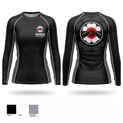 Women’s Jiu Jitsu Collective Long Sleeve Rash Guard Shirt - 1