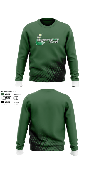 Crew Neck Sweatshirt, Negative Split Racing, Spirit Store, Teamtime, Team time, sublimation, custom sports apparel, team uniforms, spirit wear, spiritwear, sports uniforms, custom shirts, team store, custom team store, fundraiser sports, apparel fundraiser