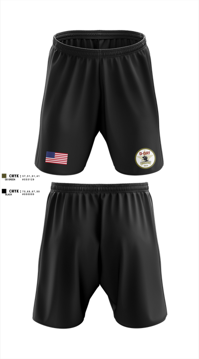 D-Day Ohio, Inc Athletic Shorts With Pockets - 3