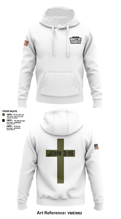 Warzone Church 33151394 Hoodie - 2