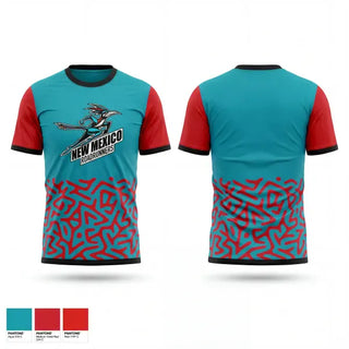 Short Sleeve Performance Shirt, New Mexico Roadrunners, Men's Basketball, Teamtime, Team time, sublimation, custom sports apparel, team uniforms, spirit wear, spiritwear, sports uniforms, custom shirts, team store, custom team store, fundraiser sports, apparel fundraiser