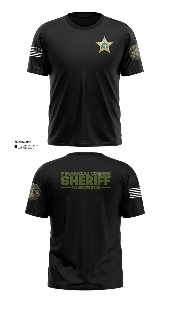 Financial Crimes Old School Cotton Feel Shirt - 5