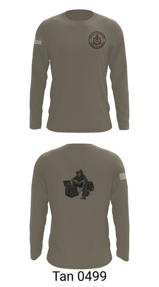 Long Sleeve Performance Shirt, 91B ALC, Army, Teamtime, Team time, sublimation, custom sports apparel, team uniforms, spirit wear, spiritwear, sports uniforms, custom shirts, team store, custom team store, fundraiser sports, apparel fundraiser