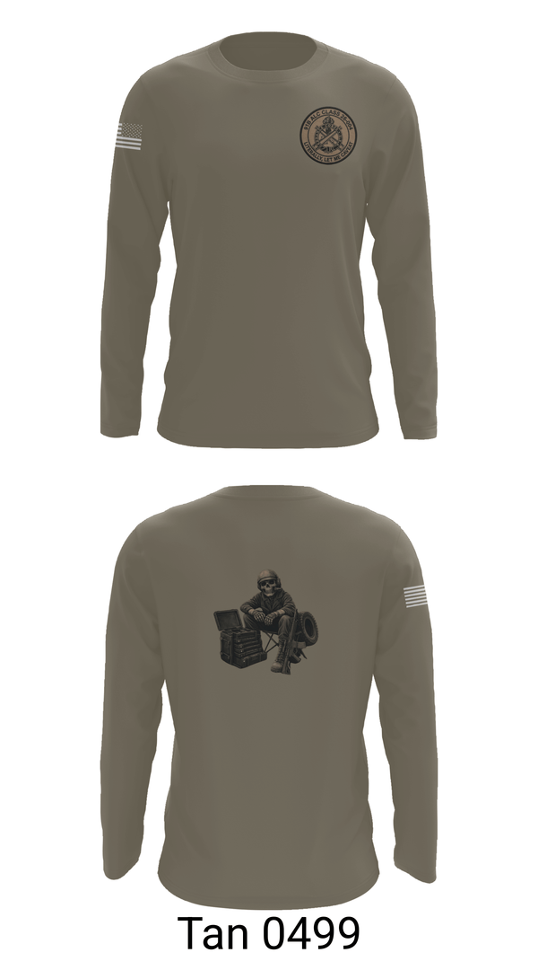 Long Sleeve Performance Shirt, 91B ALC, Army, Teamtime, Team time, sublimation, custom sports apparel, team uniforms, spirit wear, spiritwear, sports uniforms, custom shirts, team store, custom team store, fundraiser sports, apparel fundraiser