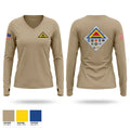 7TH ATC 6494550 Women's Long Sleeve V-neck Shirt - 1