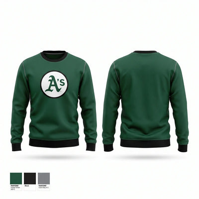 Quad City A's Crew Neck Sweatshirt - 2