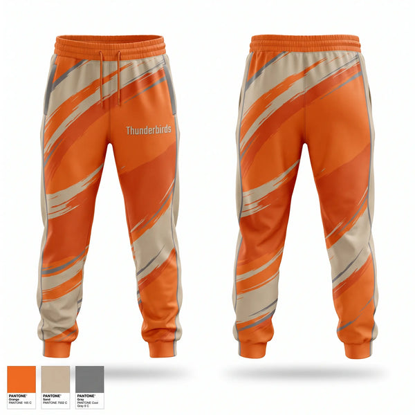 Sweatpants, Thunderbirds, Baseball, Teamtime, Team time, sublimation, custom sports apparel, team uniforms, spirit wear, spiritwear, sports uniforms, custom shirts, team store, custom team store, fundraiser sports, apparel fundraiser