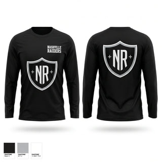 Long Sleeve Performance Shirt, Nashville Raiders, , Teamtime, Team time, sublimation, custom sports apparel, team uniforms, spirit wear, spiritwear, sports uniforms, custom shirts, team store, custom team store, fundraiser sports, apparel fundraiser
