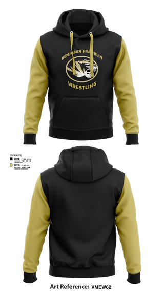 Hoodie, Benjamin Franklin Middle School Wrestling, Wrestling, Teamtime, Team time, sublimation, custom sports apparel, team uniforms, spirit wear, spiritwear, sports uniforms, custom shirts, team store, custom team store, fundraiser sports, apparel fundraiser