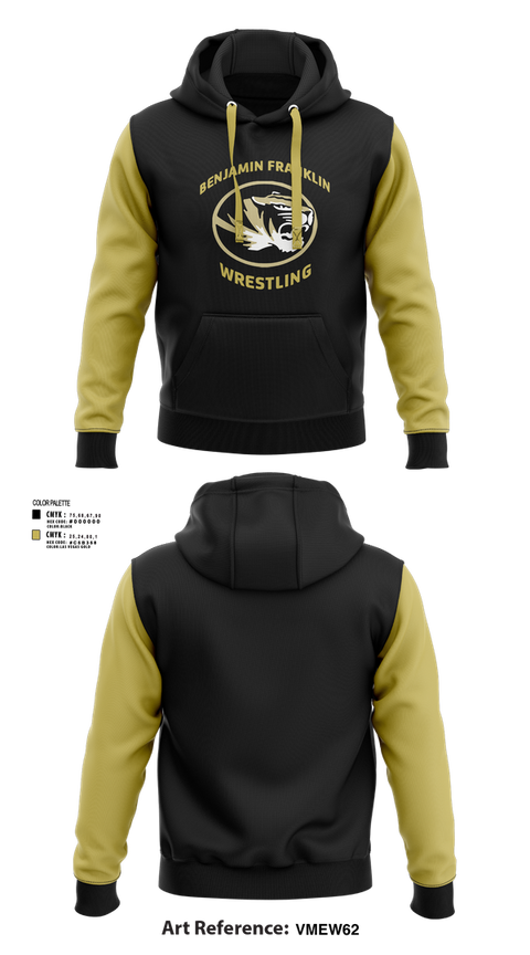 Hoodie, Benjamin Franklin Middle School Wrestling, Wrestling, Teamtime, Team time, sublimation, custom sports apparel, team uniforms, spirit wear, spiritwear, sports uniforms, custom shirts, team store, custom team store, fundraiser sports, apparel fundraiser