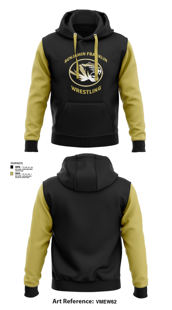Hoodie, Benjamin Franklin Middle School Wrestling, Wrestling, Teamtime, Team time, sublimation, custom sports apparel, team uniforms, spirit wear, spiritwear, sports uniforms, custom shirts, team store, custom team store, fundraiser sports, apparel fundraiser