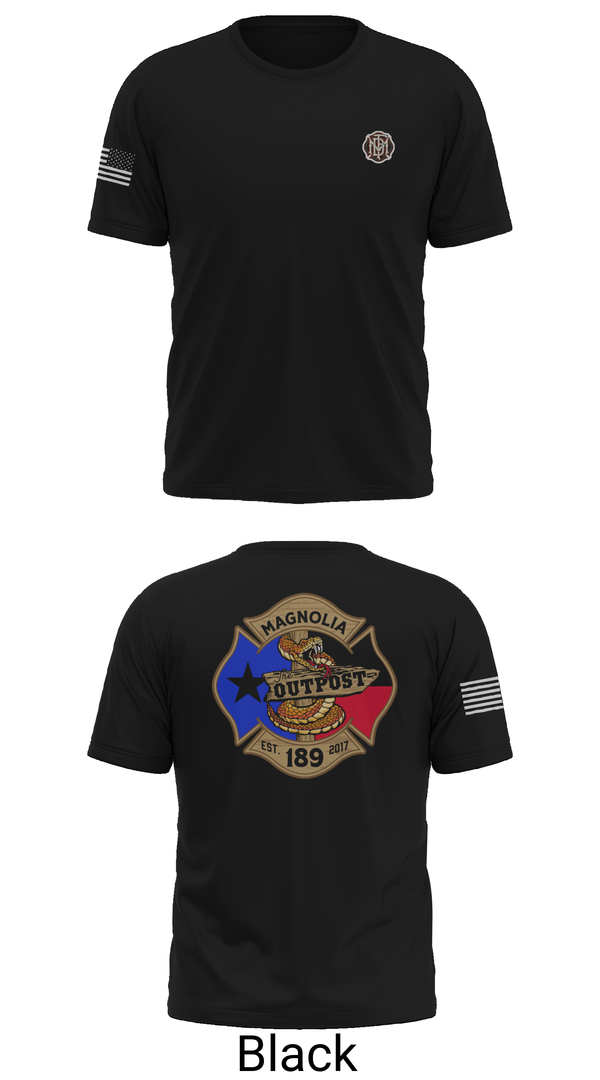 Old School Cotton Feel Shirt, Magnolia 189, Fire Department, Teamtime, Team time, sublimation, custom sports apparel, team uniforms, spirit wear, spiritwear, sports uniforms, custom shirts, team store, custom team store, fundraiser sports, apparel fundraiser