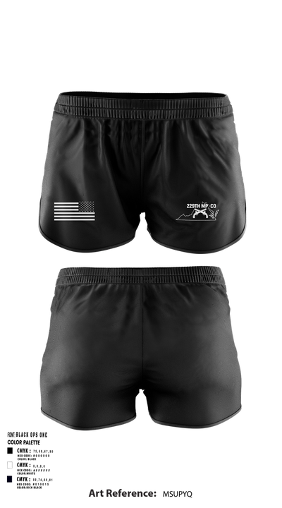 229th mp co Ranger Panties - 102