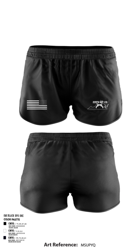 Ranger Panties, 229th mp co, Army, Teamtime, Team time, sublimation, custom sports apparel, team uniforms, spirit wear, spiritwear, sports uniforms, custom shirts, team store, custom team store, fundraiser sports, apparel fundraiser
