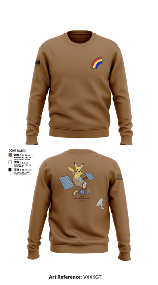 Crew Neck Sweatshirt, 42ID, National Guard, Teamtime, Team time, sublimation, custom sports apparel, team uniforms, spirit wear, spiritwear, sports uniforms, custom shirts, team store, custom team store, fundraiser sports, apparel fundraiser