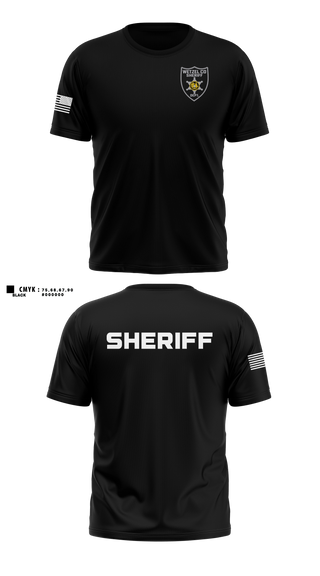 Short Sleeve Performance Shirt, Wetzel County Sheriff, Police, Teamtime, Team time, sublimation, custom sports apparel, team uniforms, spirit wear, spiritwear, sports uniforms, custom shirts, team store, custom team store, fundraiser sports, apparel fundraiser