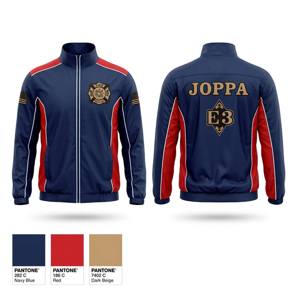 Windbreaker, Joppa Fire rescue, Fire Department, Teamtime, Team time, sublimation, custom sports apparel, team uniforms, spirit wear, spiritwear, sports uniforms, custom shirts, team store, custom team store, fundraiser sports, apparel fundraiser