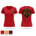 Full House Women's Short Sleeve V-neck Shirt - 1