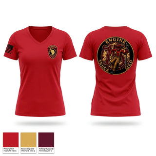 Womens Short Sleeve Vneck Shirt, Full House, Fire Department, Teamtime, Team time, sublimation, custom sports apparel, team uniforms, spirit wear, spiritwear, sports uniforms, custom shirts, team store, custom team store, fundraiser sports, apparel fundraiser