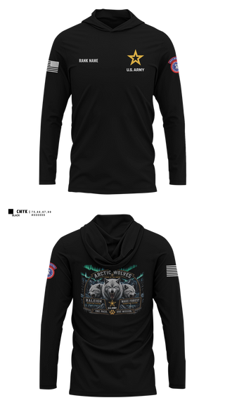 Long Sleeve hooded sunshirt, Capital North Region, Army, Teamtime, Team time, sublimation, custom sports apparel, team uniforms, spirit wear, spiritwear, sports uniforms, custom shirts, team store, custom team store, fundraiser sports, apparel fundraiser
