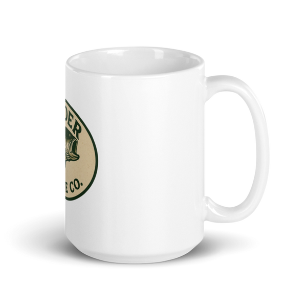 Yonder Tackle Co 79958138 White Glossy Mug - Small