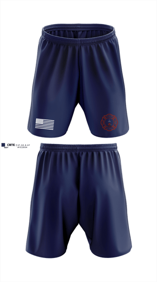 Athletic Shorts With Pockets, Rowayton Fire, Fire Department, Teamtime, Team time, sublimation, custom sports apparel, team uniforms, spirit wear, spiritwear, sports uniforms, custom shirts, team store, custom team store, fundraiser sports, apparel fundraiser