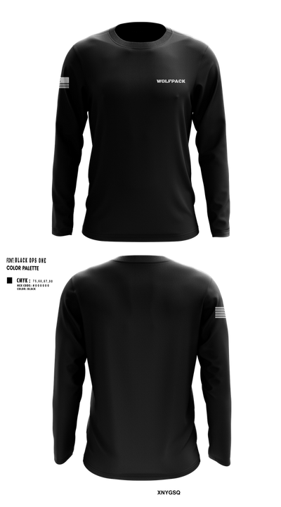 Wolfpack 79338085 Long Sleeve Performance Shirt 100