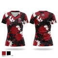 Kofa Boys and Girls Tennis Team Women's Short Sleeve V-neck Shirt - 1