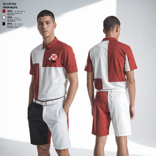 Short Sleeve Performance Polo, Hurricane Redskins Golf, Golf, Teamtime, Team time, sublimation, custom sports apparel, team uniforms, spirit wear, spiritwear, sports uniforms, custom shirts, team store, custom team store, fundraiser sports, apparel fundraiser