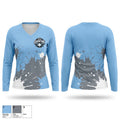 Indy Showtime Women's Long Sleeve V-neck Shirt - 1