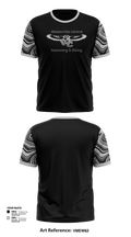 Westerville Central Swimming & Diving 56583573 Short Sleeve Performance Shirt - 49