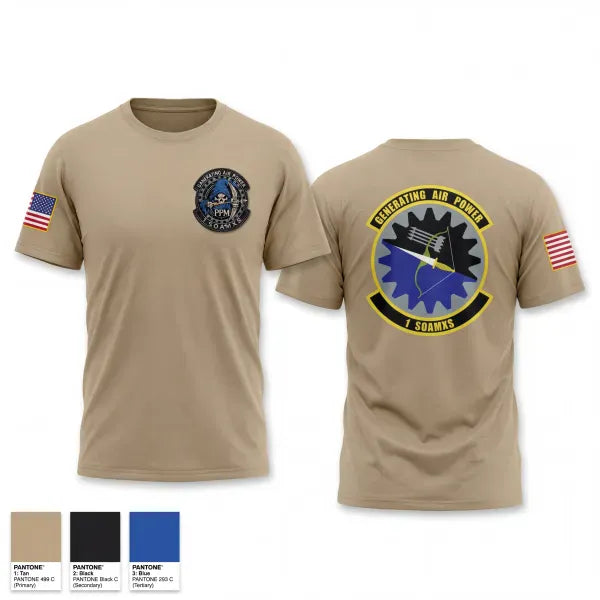 Old School Cotton Feel Shirt, 1 SOAMXS, Air Force, Teamtime, Team time, sublimation, custom sports apparel, team uniforms, spirit wear, spiritwear, sports uniforms, custom shirts, team store, custom team store, fundraiser sports, apparel fundraiser