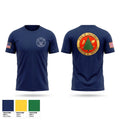 CALFIRE Rainbow Fire Center Short Sleeve Performance Shirt - 1