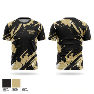 Short Sleeve Performance Shirt, Crossville Lions, Baseball, Teamtime, Team time, sublimation, custom sports apparel, team uniforms, spirit wear, spiritwear, sports uniforms, custom shirts, team store, custom team store, fundraiser sports, apparel fundraiser
