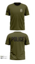 Shirley Police Department Short Sleeve Performance Shirt - 10